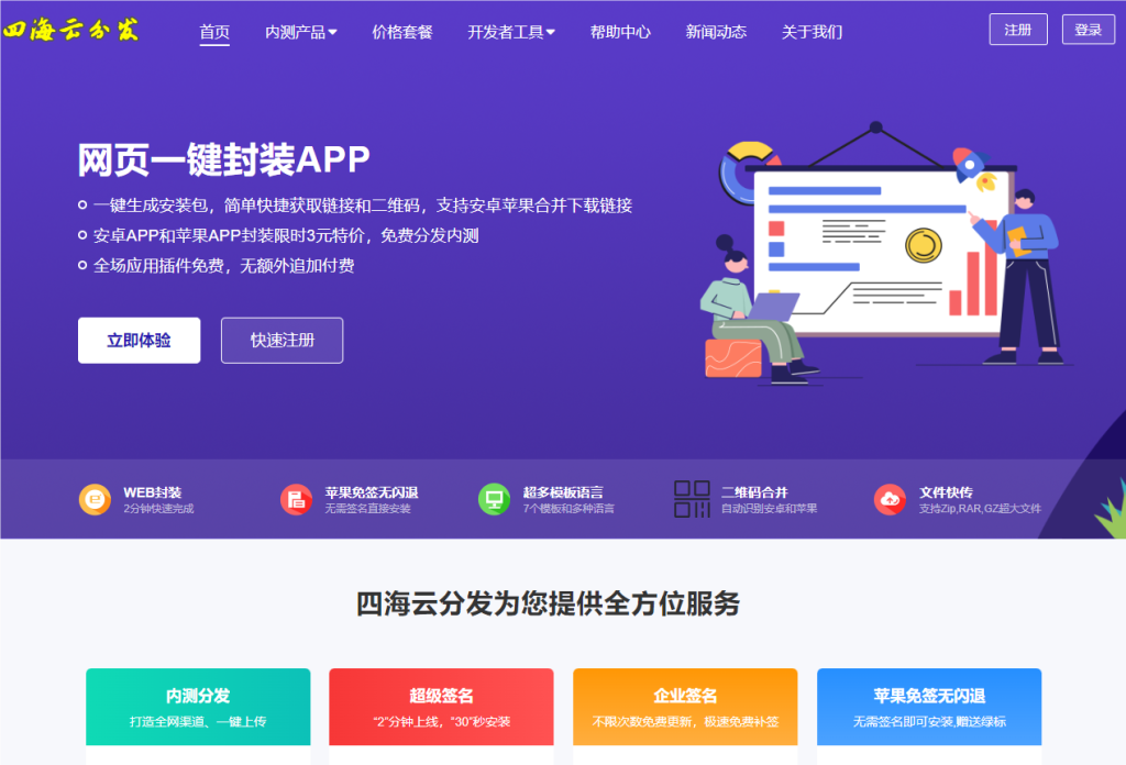 图片[1]-【最新全开源】ios苹果绿标免签分发app封装安卓app打包H5网址封装安卓苹果双端打包封装源码-精品源码资源网-网站源码,小程序源码,公众号模块,APP源码