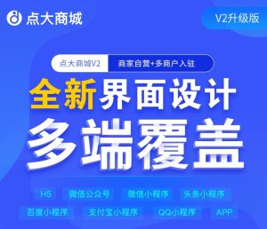 【独立版】点大全能版v2.6.7.1 含汇付斗拱插件+uniapp前端-精品源码资源网-网站源码,小程序源码,公众号模块,APP源码